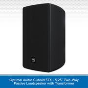 Optimal Audio Cuboid 5TX Black