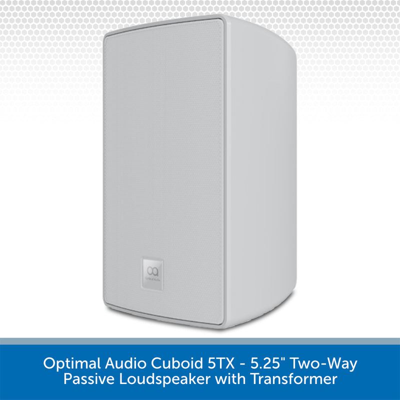 Optimal Audio Cuboid 5TX White