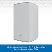 Optimal Audio Cuboid 6 White