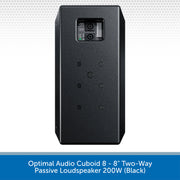 Optimal Audio Cuboid 8 Back