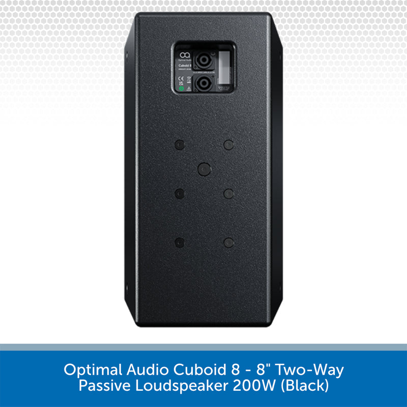 Optimal Audio Cuboid 8 Back