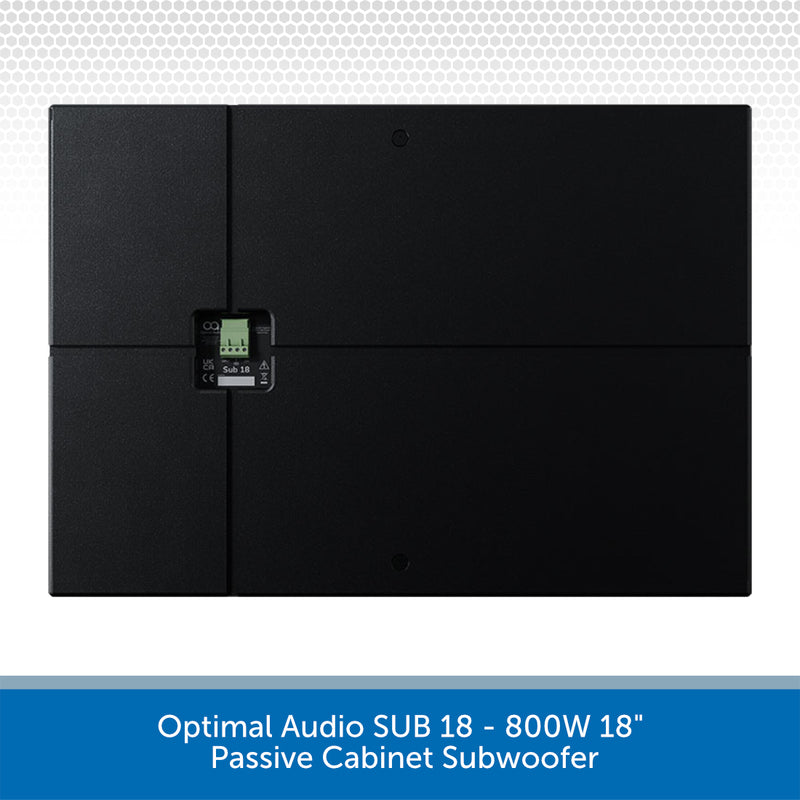 Optimal Audio SUB 18 Back
