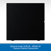 Optimal Audio SUB 18 Side