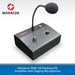 Monacor PAM-10 Desktop PA Amplifier with Paging Microphone