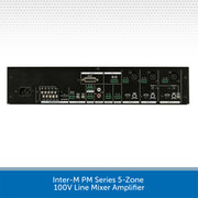 Inter-M PM236 360W 5-Zone 100V Line Mixer Amplifier
