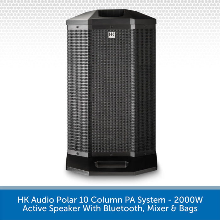 HK Audio Polar 10 (Pair) Portable Column PA System Sub 01