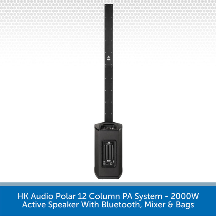 HK Audio Polar 12 Portable Column PA System Back 02