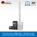 HK Audio Polar 12 MK2 White portable column PA system with carrying bag on a white background