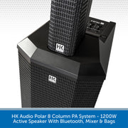 HK Audio Polar 8 Portable Column PA System Close