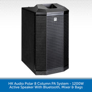 HK Audio Polar 8 Portable Column PA System Sub
