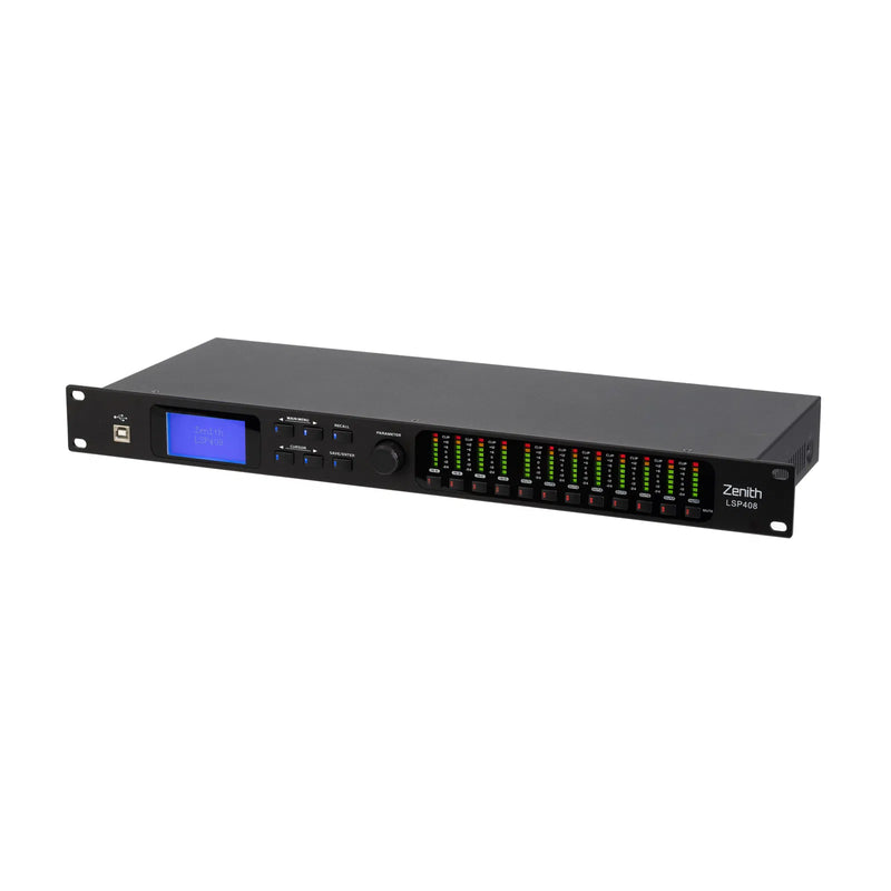 Zenith LSP408 MKII 4 In 8 Out Loudspeaker Processor
