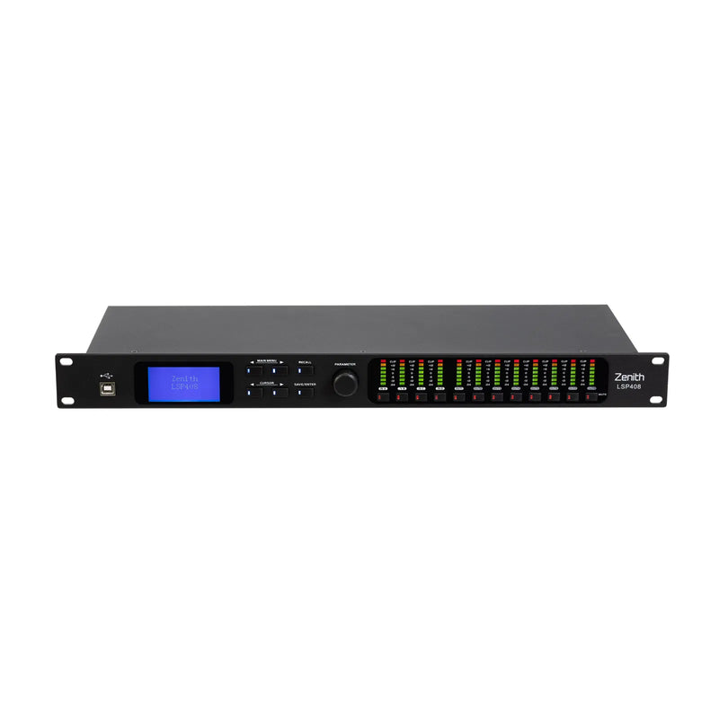 Zenith LSP408 MKII 4 In 8 Out Loudspeaker Processor