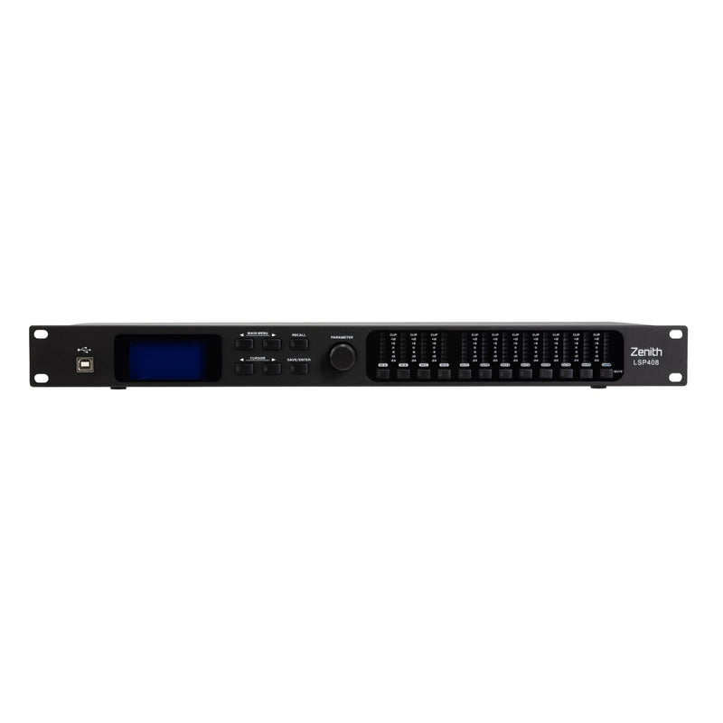 Zenith LSP408 MKII 4 In 8 Out Loudspeaker Processor