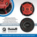 Q Acoustics E60 - Bluetooth In-Ceiling Bathroom HiFi with Single Q Install Stereo Speaker