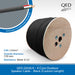 QED QX16/4 - 4 Core Outdoor Speaker Cable - Black (Custom Length)