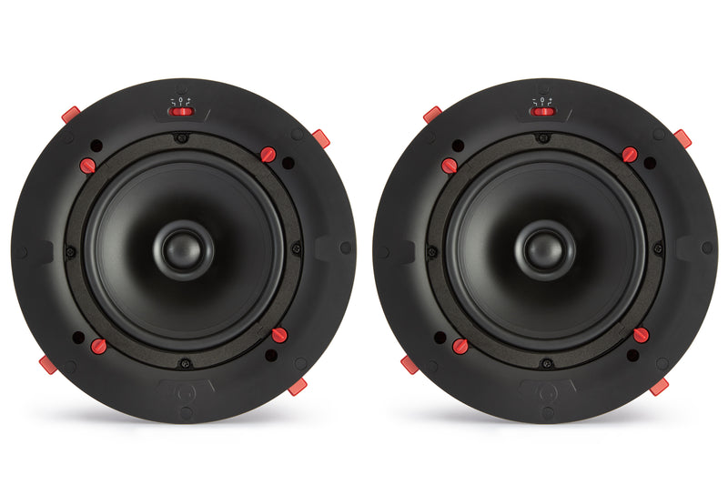 Q Acoustics QI65CE Easyfit In-Ceiling Speakers, 65W 6 Ohm (Pair)