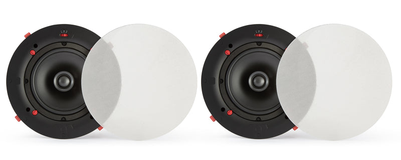 Q Acoustics QI65CE Easyfit In-Ceiling Speakers, 65W 6 Ohm (Pair)