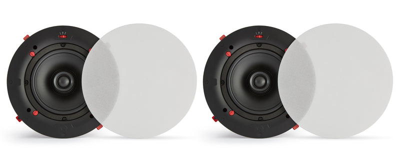 Q Acoustics QI65CWE IPX4 Easyfit In-Ceiling Speakers, 65W 6 Ohm (Pair)