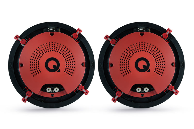 Q Acoustics QI65CWE IPX4 Easyfit In-Ceiling Speakers, 65W 6 Ohm (Pair)