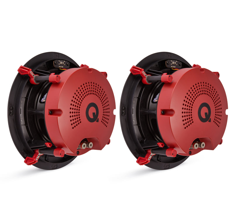 Q Acoustics QI65CWE IPX4 Easyfit In-Ceiling Speakers, 65W 6 Ohm (Pair)