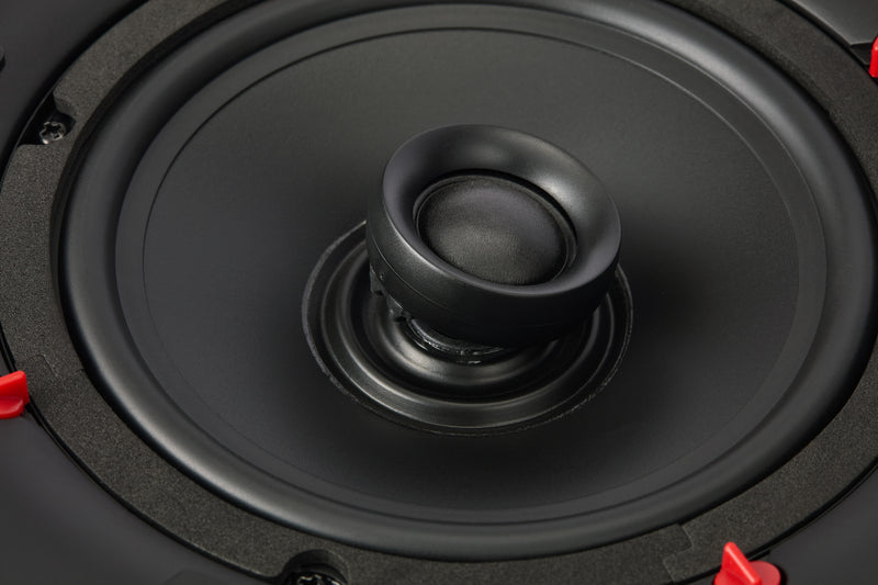 Q Acoustics QI65CWE IPX4 Easyfit In-Ceiling Speakers, 65W 6 Ohm (Pair)