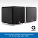 Q Acoustics Q SUB100 high-performance 10" active subwoofer on a white background