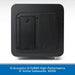 Black high-performance 8" active subwoofer with Q Acoustics branding on a white background.