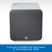 Q Acoustics Q SUB80 high-performance 8" active subwoofer on a white background