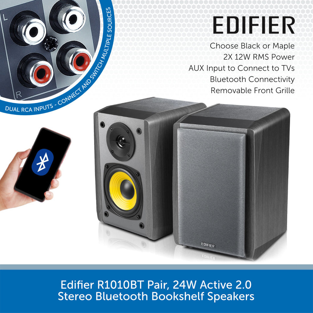 Edifier R1010BT Active Bookshelf Speakers with Bluetooth | Audio Volt