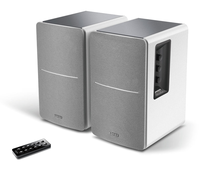Edifier R1280DB Active Bookshelf Speakers with Bluetooth & Remote - Pair - Black, Brown or White