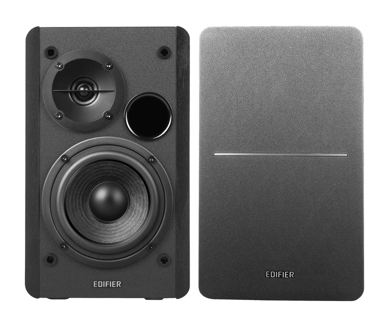 Edifier R1280T Active Bookshelf Speakers with Remote - Pair - Black, Brown or White
