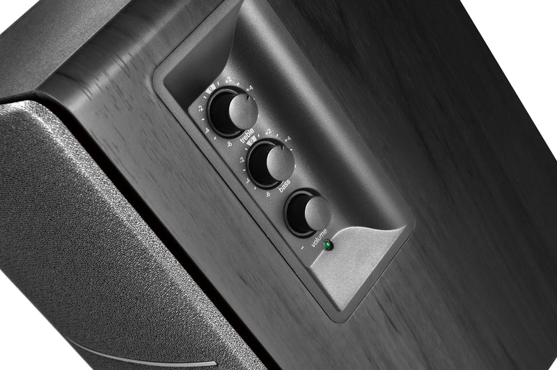 Edifier R1280T Active Bookshelf Speakers with Remote - Pair - Black, Brown or White