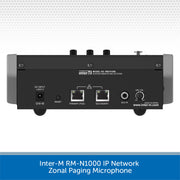 Inter-M RM-N1000 IP Network Zonal Paging Microphone
