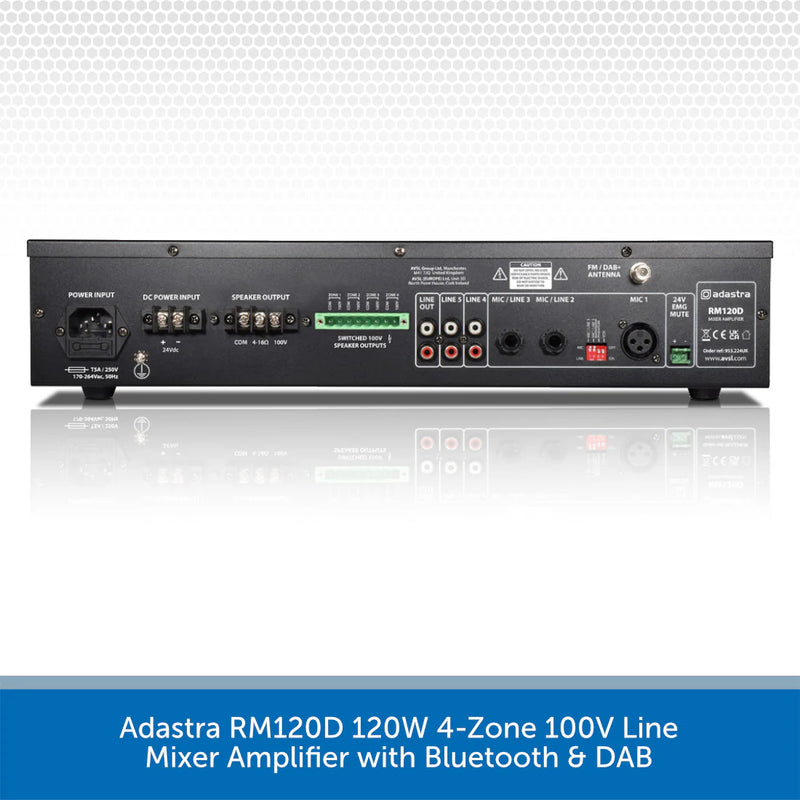 Adastra RM120D Back