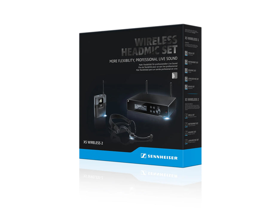 Sennheiser XSW2-ME3 Wireless Beltpack/Headset Microphone System CH70