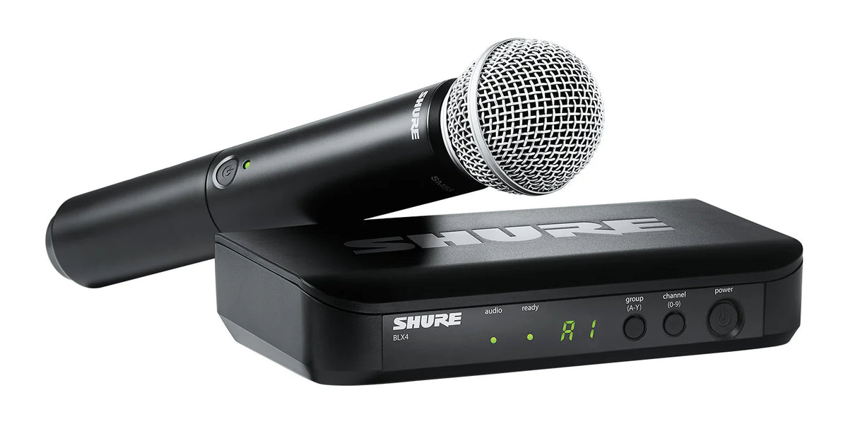 SHURE ワイヤレスマイク BLX24/SM58 Shure BLX24/SM58 Wireless Handheld Microphone System | Audio Volt