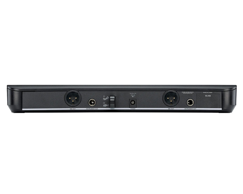 Shure BLX288/SM58 Dual Wireless Handheld Microphone System