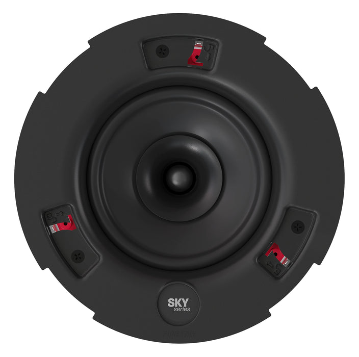 Fonestar SKY-5T 5" Ceiling Speaker, 12W/100V, IP44 Rated – Black or White