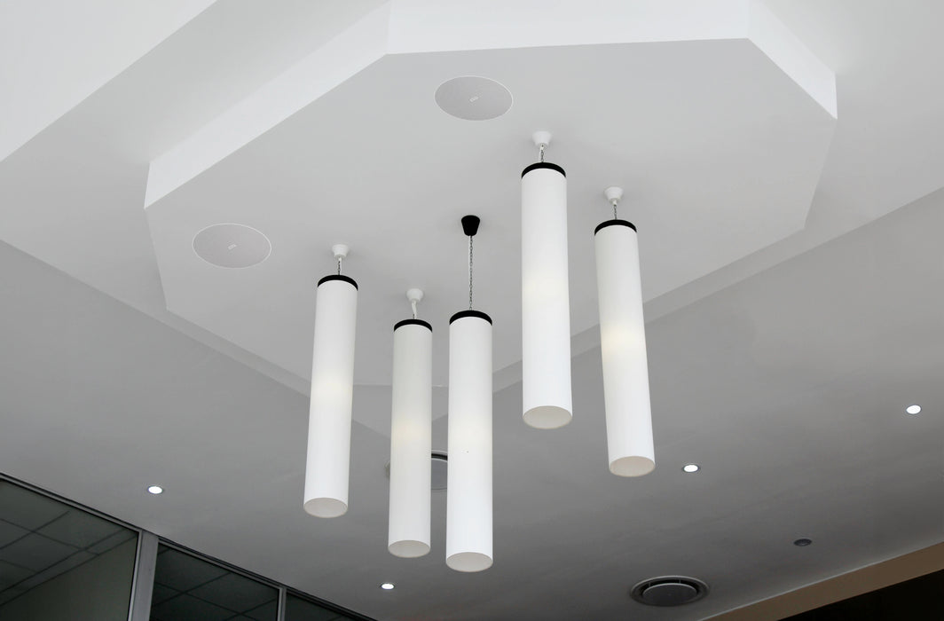 Fonestar SKY-5 5" Ceiling Speaker, 12W/8Ω, IP44 Rated – Black or White