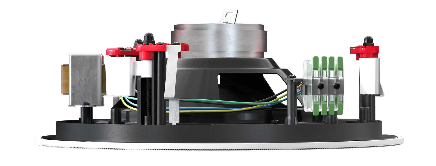 Fonestar SKY-8T 8" Ceiling Speaker, 20W/100V, IP44 Rated – Black or White