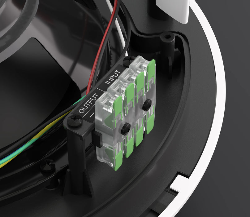 Fonestar SKY-8T 8" Ceiling Speaker, 20W/100V, IP44 Rated – Black or White