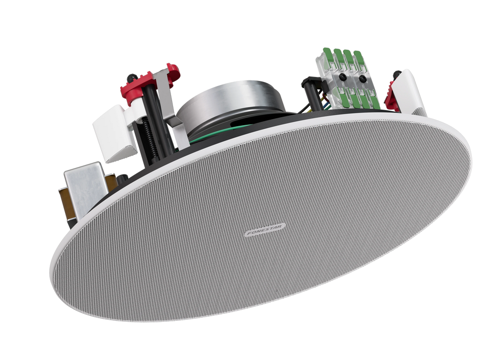 Fonestar SKY-8T 8" Ceiling Speaker, 20W/100V, IP44 Rated – Black or White