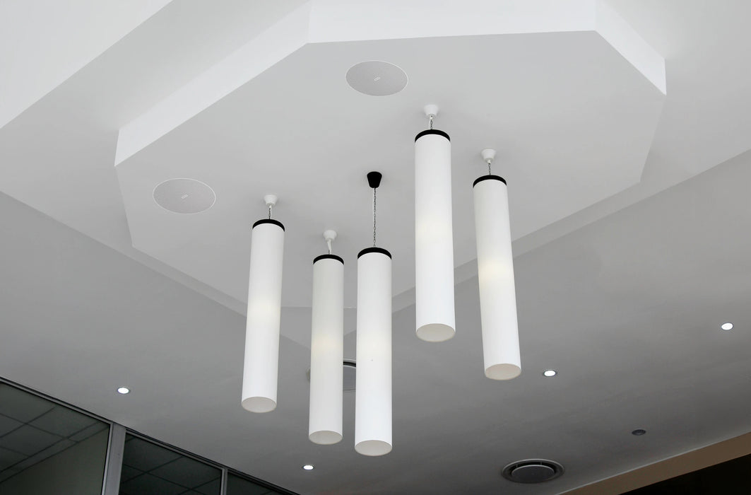 Fonestar SKY-8 8" Ceiling Speaker, 20W/8Ω, IP44 Rated – Black or White