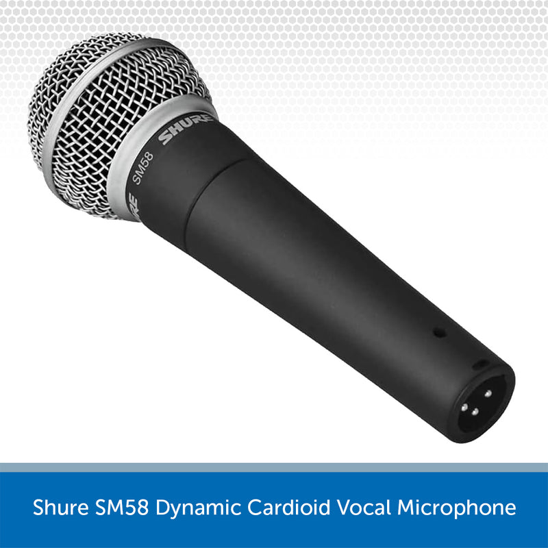 Shure SM58 Dynamic Cardioid Vocal Microphone