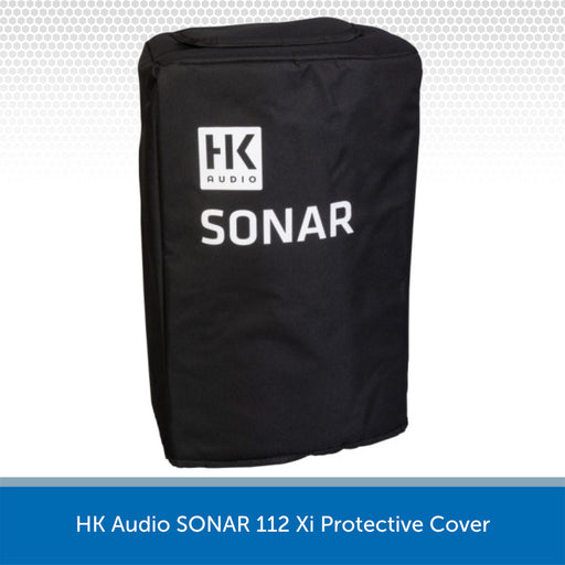 Black protective cover with HK Audio and SONAR branding on a white background