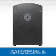 HK Audio SONAR 115 Sub D Top