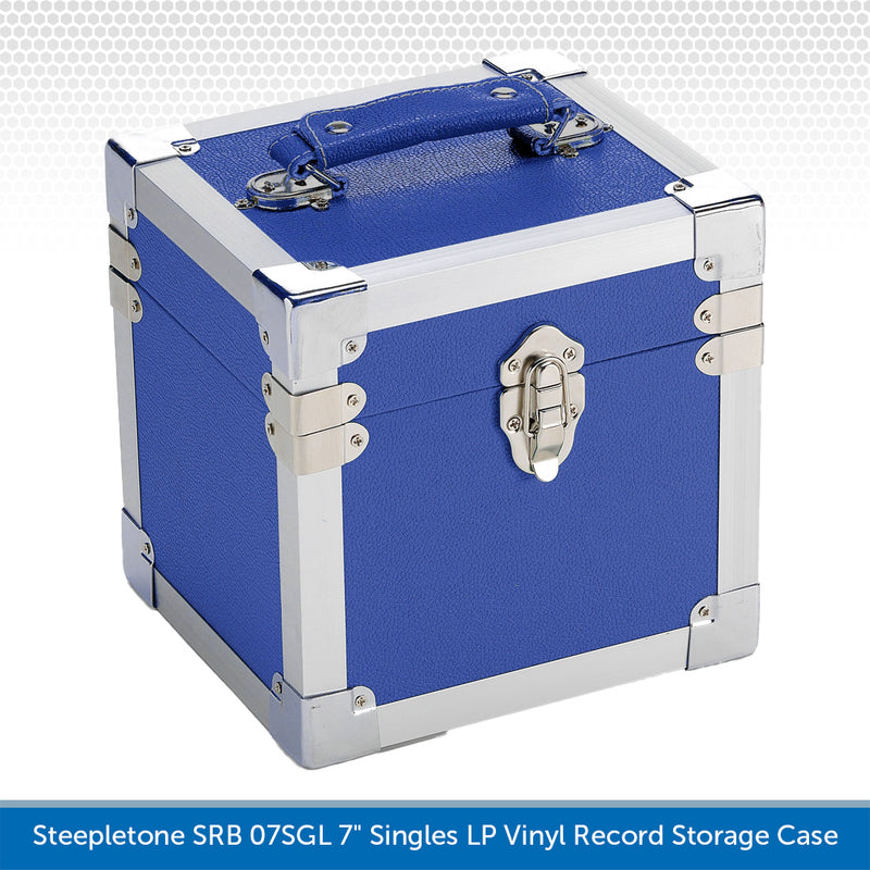 Steepletone SRB 07SGL 7" Singles LP Vinyl Record Storage Case