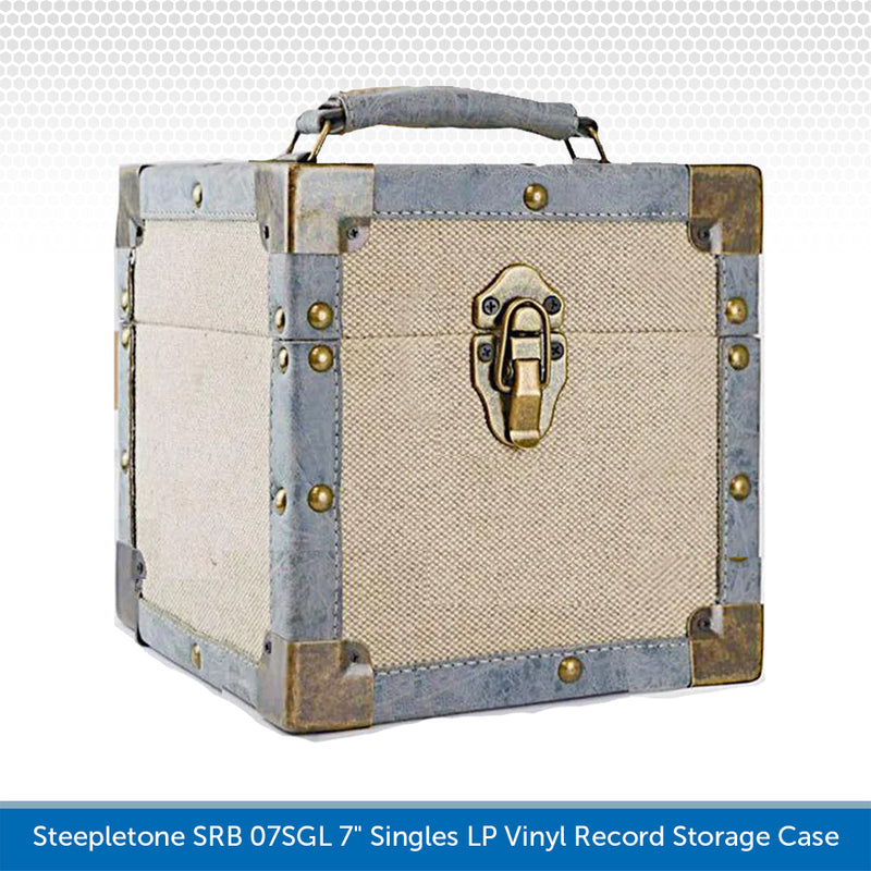 Steepletone SRB 07SGL 7" Singles LP Vinyl Record Storage Case