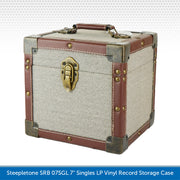 Steepletone SRB 07SGL 7" Singles LP Vinyl Record Storage Case