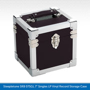 Steepletone SRB 07SGL 7" Singles LP Vinyl Record Storage Case